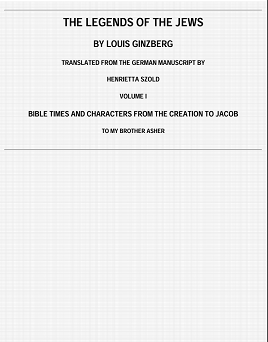 THE LEGENDS OF THE JEWS